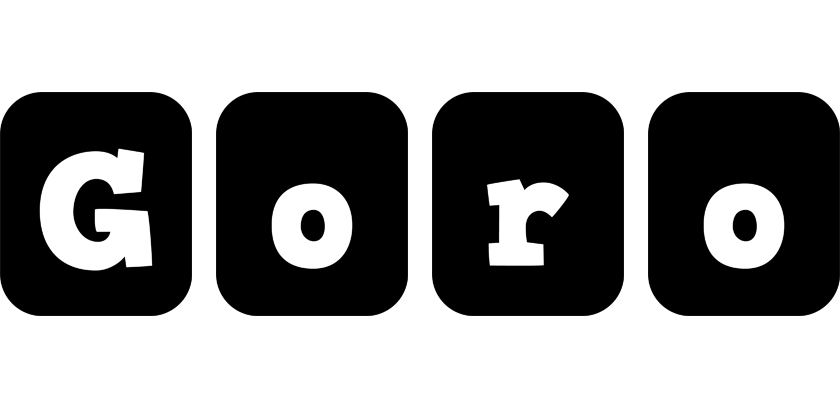 Goro box logo