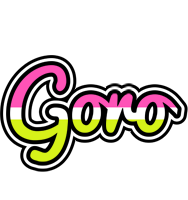 Goro candies logo