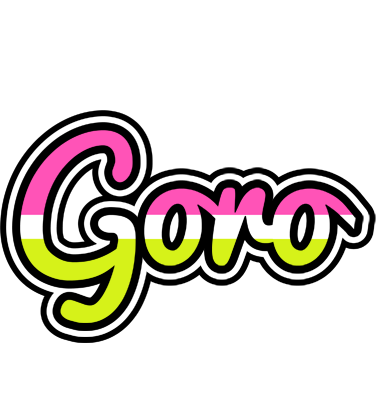Goro candies logo