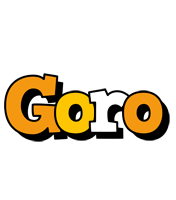 Goro cartoon logo