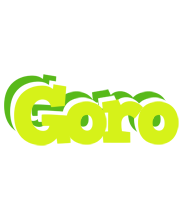 Goro citrus logo