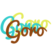 Goro cupcake logo