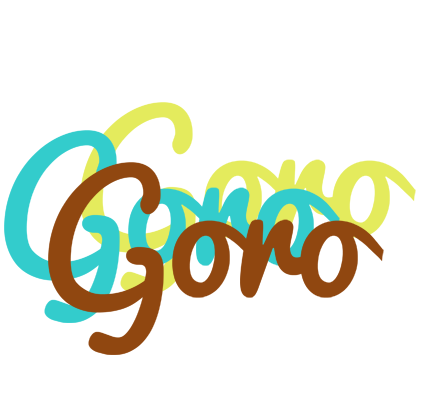 Goro cupcake logo