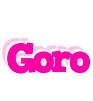 Goro dancing logo