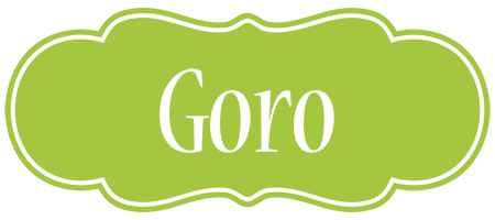 Goro family logo