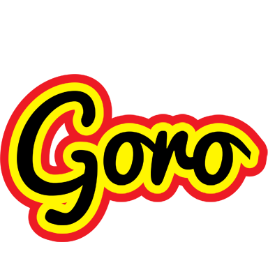 Goro flaming logo