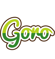 Goro golfing logo