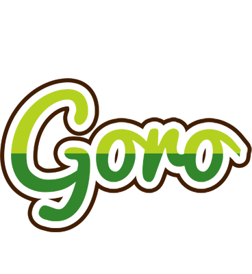 Goro golfing logo
