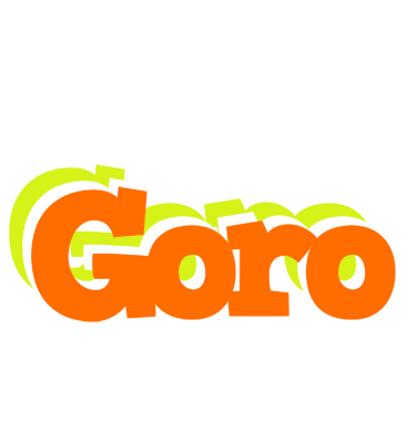 Goro healthy logo
