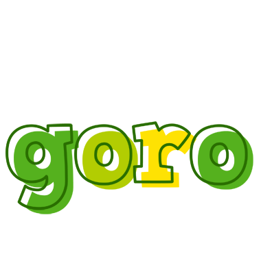 Goro juice logo