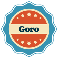 Goro labels logo