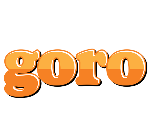 Goro orange logo