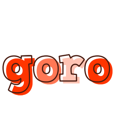 Goro paint logo