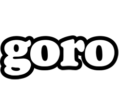 Goro panda logo