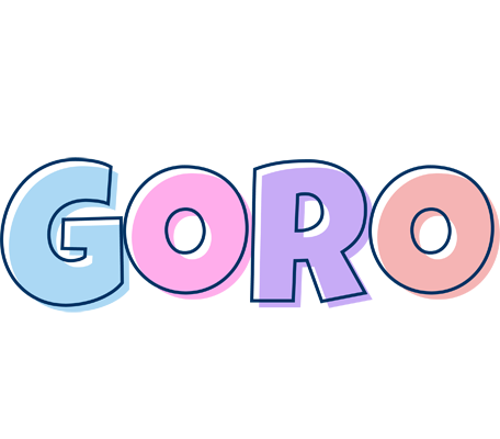 Goro pastel logo