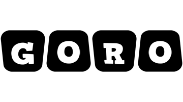 Goro racing logo