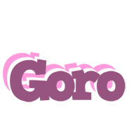 Goro relaxing logo