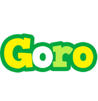 Goro soccer logo