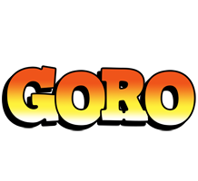 Goro sunset logo