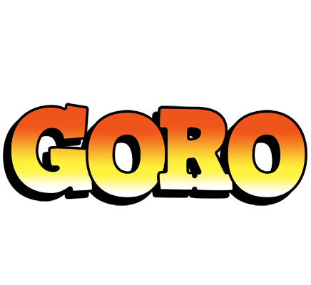 Goro sunset logo