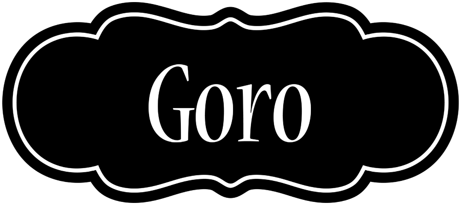 Goro welcome logo
