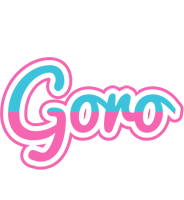 Goro woman logo