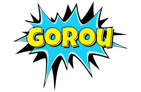 Gorou amazing logo