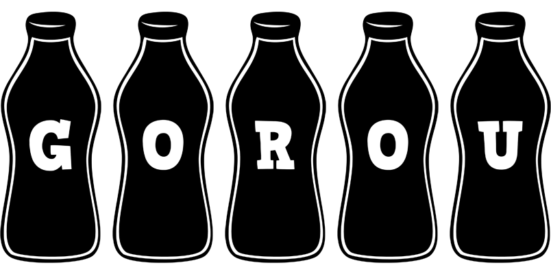 Gorou bottle logo