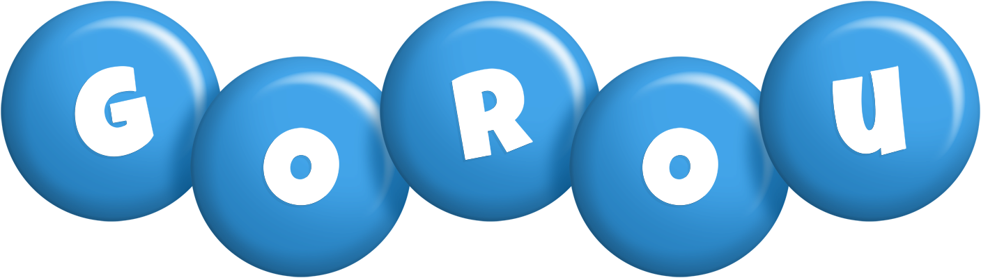 Gorou candy-blue logo