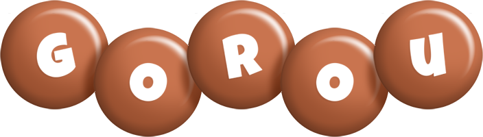 Gorou candy-brown logo