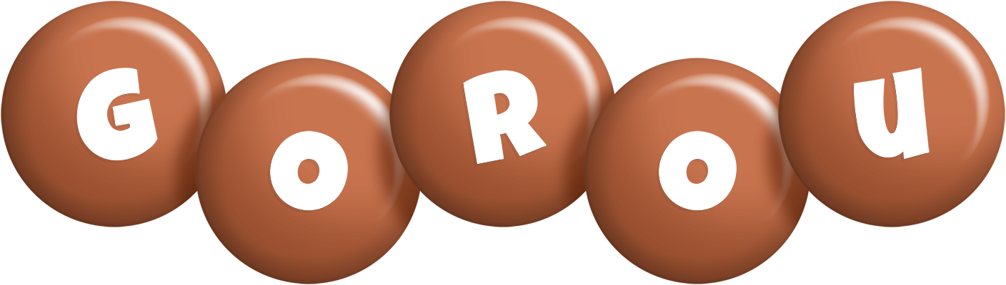 Gorou candy-brown logo
