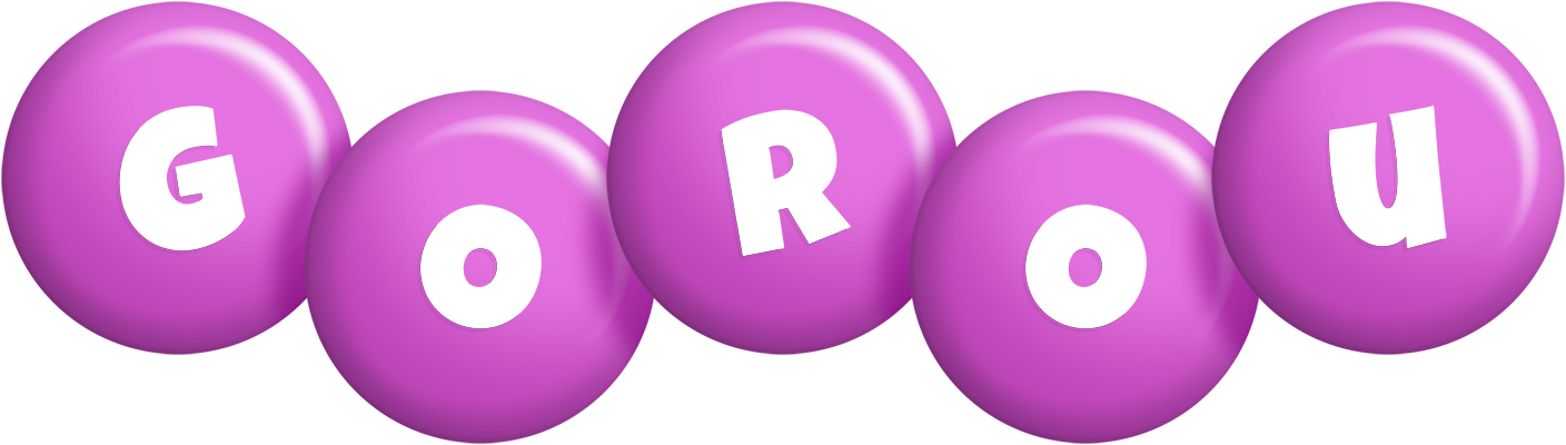 Gorou candy-purple logo