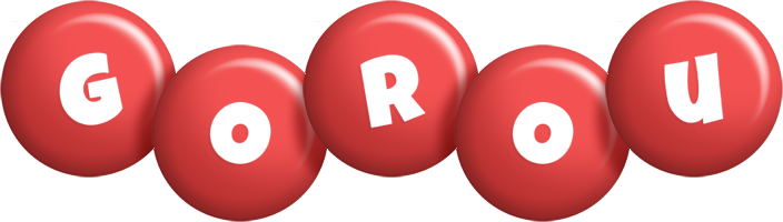 Gorou candy-red logo