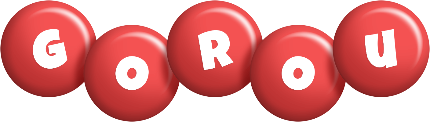 Gorou candy-red logo