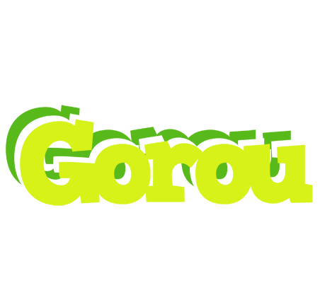 Gorou citrus logo
