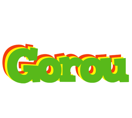 Gorou crocodile logo