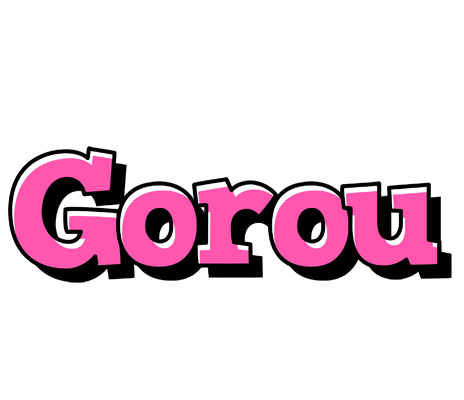 Gorou girlish logo