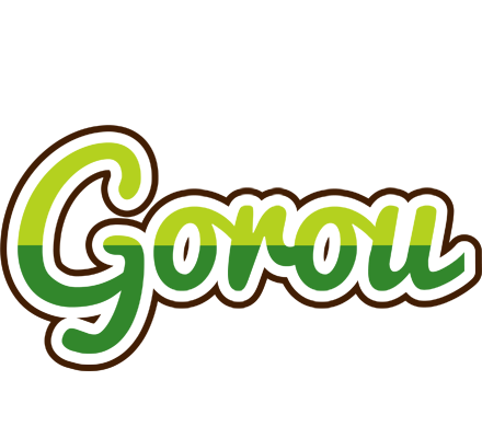 Gorou golfing logo