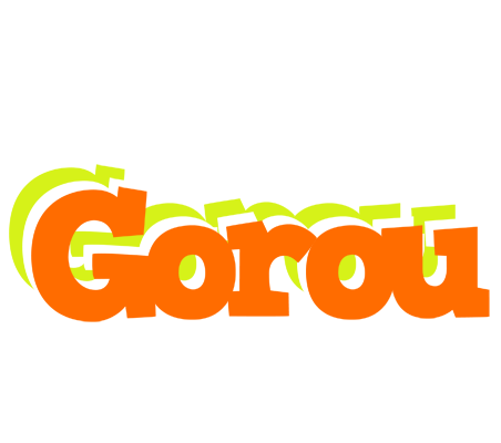 Gorou healthy logo