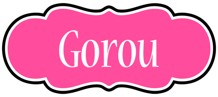 Gorou invitation logo