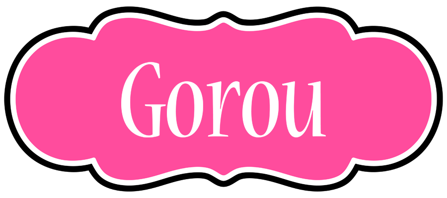 Gorou invitation logo