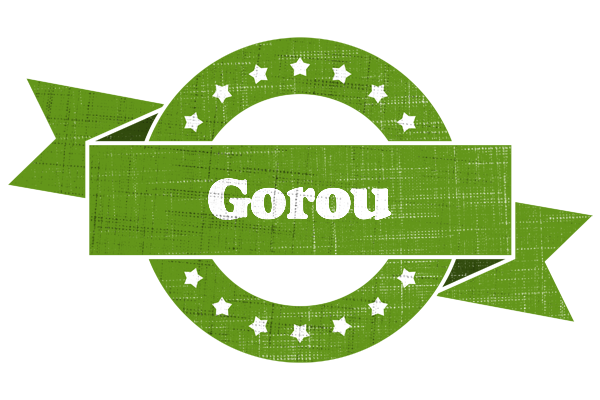 Gorou natural logo