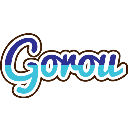 Gorou raining logo