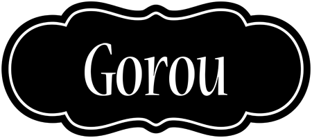 Gorou welcome logo