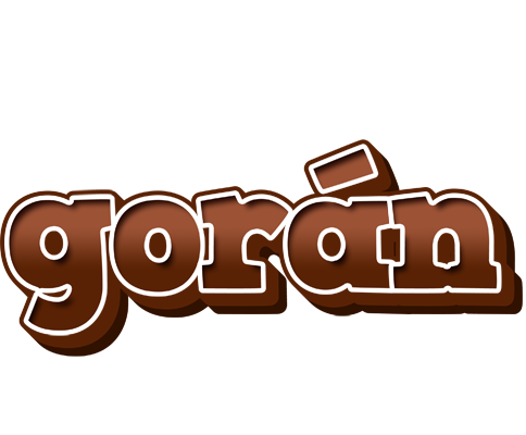 Gorán brownie logo