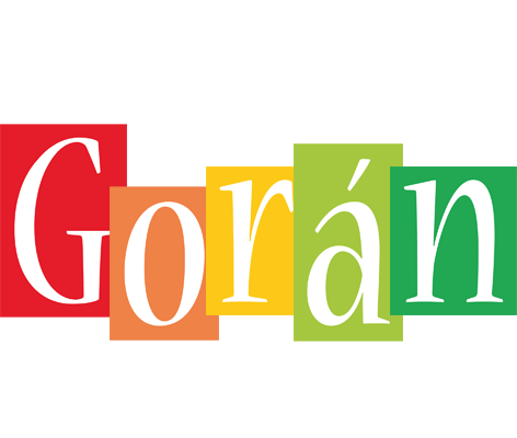 Gorán colors logo