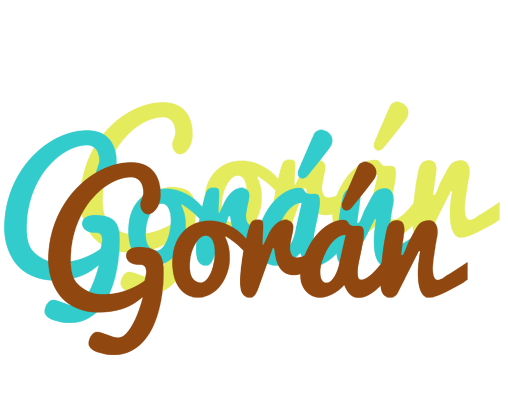 Gorán cupcake logo