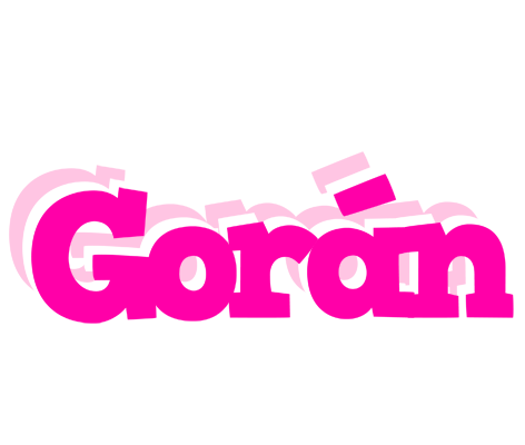 Gorán dancing logo