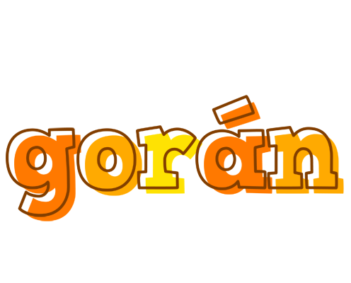 Gorán desert logo