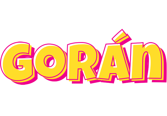 Gorán kaboom logo